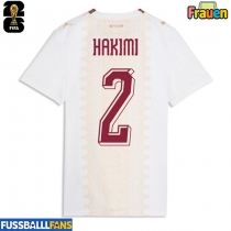 Marokko Achraf Hakimi #2 Auswärtstrikot Frauen WM 2026 Kurzarm